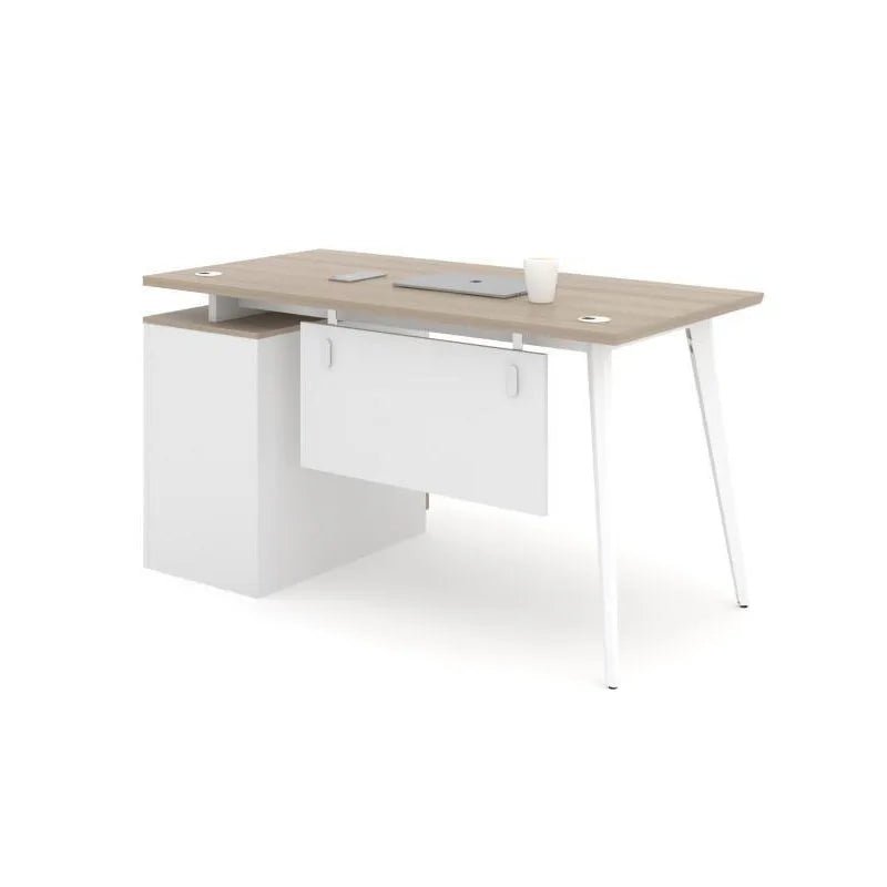 Wooden Office Desk with Drawer - Nuvariq Goods