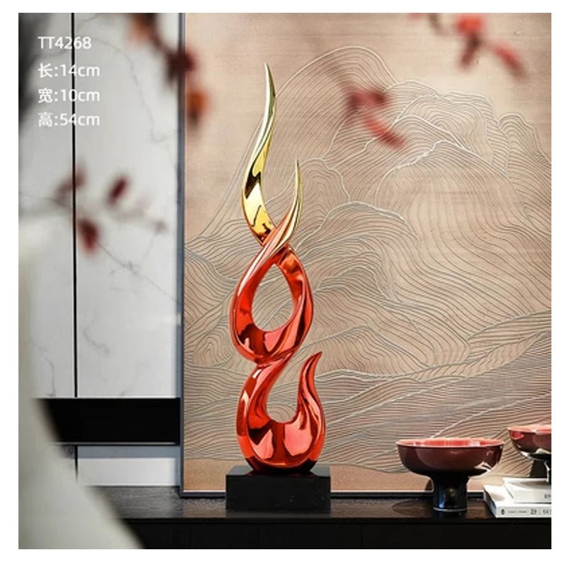 Luxury Artistic Home Decor Sculpture – Living Room & Office - Nuvariq Goods