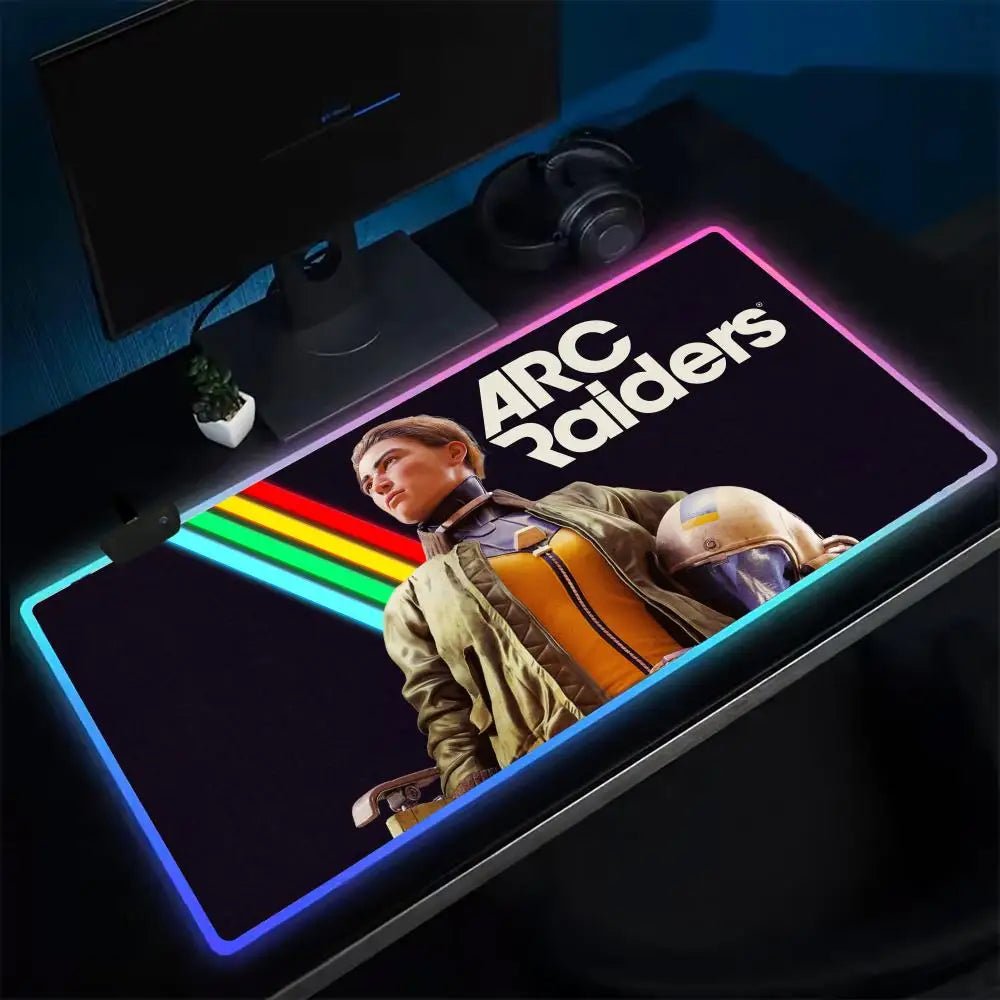 ARC Raiders Anime RGB Gaming Desk Mat - Nuvariq Goods