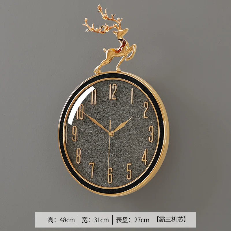 Minimalist Aesthetic Wall Clock – Modern Interior Decor - Nuvariq Goods