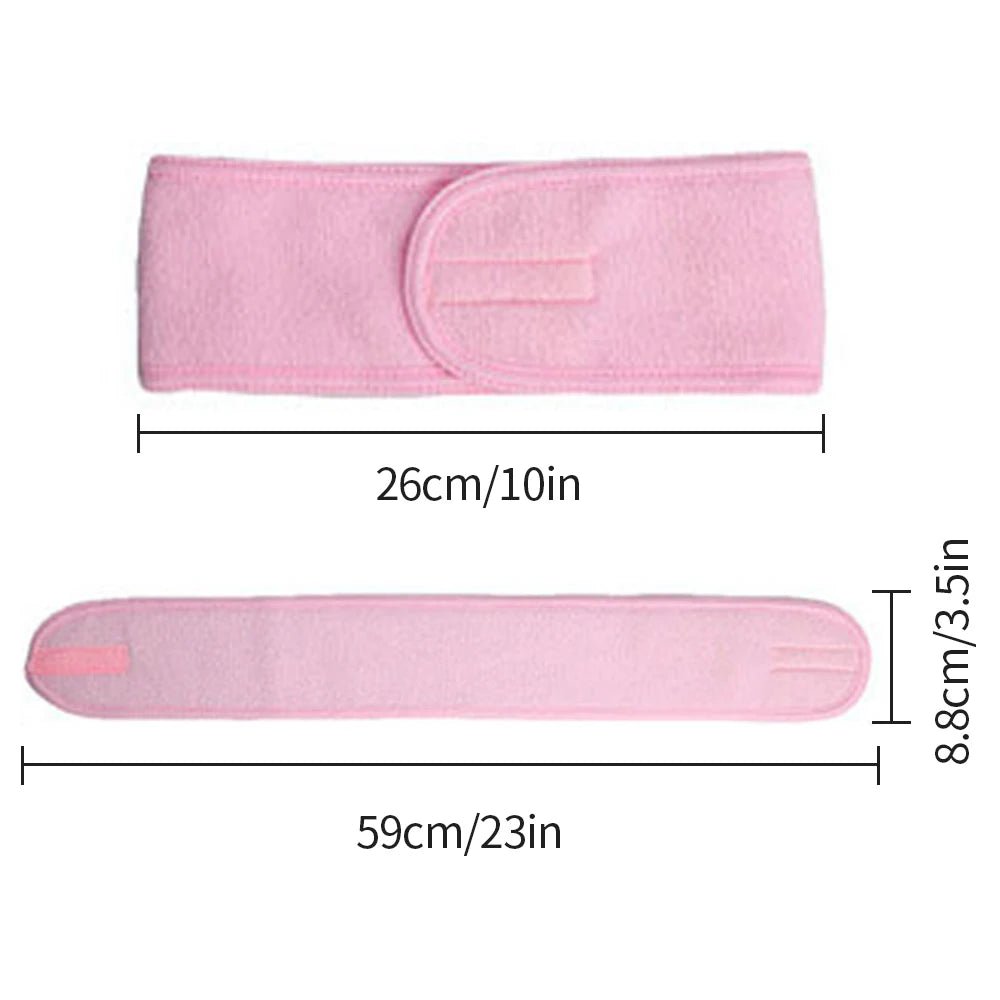 Adjustable Eyelash Extension Headband – Spa & Face Wash Hair Band - Nuvariq Goods